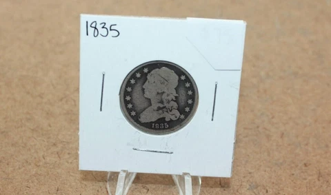 1835 Capped Bust Quarter Coin [112WEJ] Cover