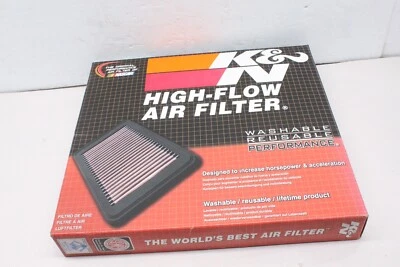 K&N High-Flow Reusable Performance Engine Air Filter Toyota Camry 33-2370 - Image 1 of 2