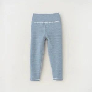 Kids Girl Boy Striped Pants Bottoming Trousers Long John Sleepwear Casual Indoor - Picture 1 of 18