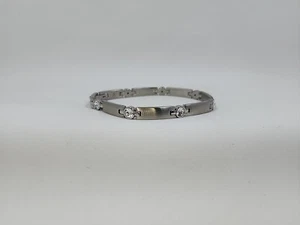 Diamonique x Lisa Mason Watch Companion Bracelet, Stainless Steel - Picture 1 of 5