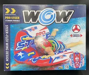 WOW Pro Steer Flex Wing Towable Tube/Float 1-2 Rider - Brand NEW - Picture 1 of 11