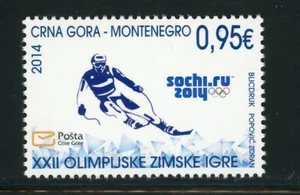Montenegro - Sochi Olympic Games MNH Sports Stamp (2014) - Picture 1 of 1