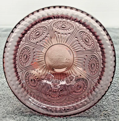 "Женщина-пионер" Adeline аметист/слива 5 дюймов фруктовая безделушка чаша - Изображение 1 из 4