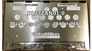 B133ZAN01.0 13.3" LED 3840×2160 UHD Pantalla LCD Panel de Repuesto AUO para Dell - Imagen 1 de 2