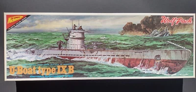 Nichimo U-Boat Tipo IXB Submarino Alemán U-107 Modelo #U-2009 - Escala 1:200 - NUEVO EN CAJA Foto 1 de 4