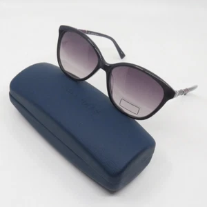 Occhiali da sole Cole Haan nuovi CH7071 014 nero/grigio sfumato - Foto 1 di 8