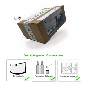 Frontscheibe Windschutzscheibe für VW Transporter V ab Bj,16 + Montagematerial E - Bild 1 von 3