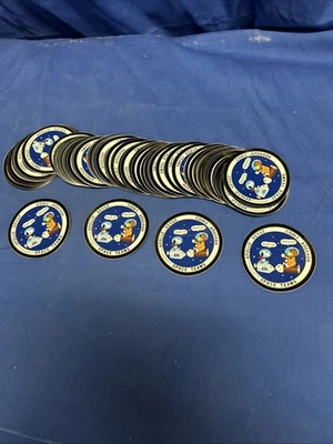 Lot Of 85 Vintage Snoopy Apollo Soyuz Vitachrome Stickers Space Teams 1974 - Image 1 of 4