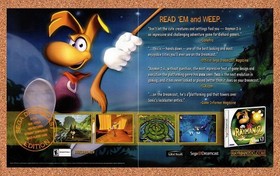 2000 Rayman 2 The Great Escape Dreamcast Original Advertisement / Retro Promo v5