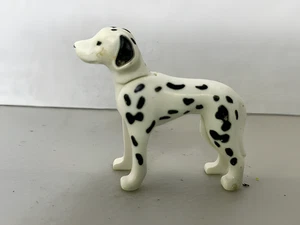 PLAYMOBIL White Black Dalmation Dog Figure - Picture 1 of 1