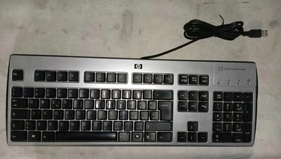 TASTIERA HP USB CON LETTORE INCORPORATO DI SMART CARD COMODISSIMO - Immagine 1 di 4