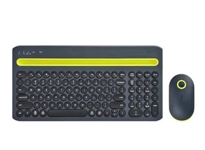 Onn Multi-Device Wireless Full Size Keyboard & 3-Button Mouse - Picture 1 of 3
