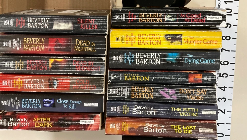 Beverly Barton PB lot of 13, Griffin Powell-8, Cherokee Point Trilogy-3 Foto 1 de 4