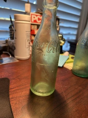 BOTELLA COCA-COLA 1905-1915 LADO RECTO JACKSONVILLE FLORIDA Foto 1 de 4