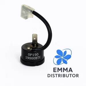  Air Conditioner Compressor Overload Protector 24000 BTU 220V 3/4" Diam. W/Wire - Picture 1 of 7