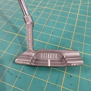 Golfology Octagon ZW 1 Blade Putter Golf Club RH 35" Offset Steel Shaft Vintage - Picture 1 of 19