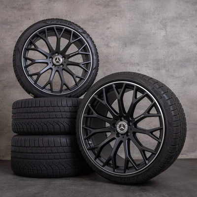 Mercedes SL AMG Winterräder 21 Zoll R232 Felgen A2324012700 A2324012800 NEU - Bild 1 von 4