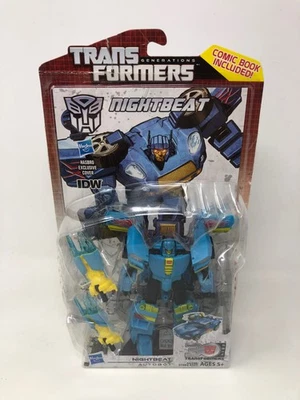 Transformers Generations Deluxe Class Nightbeat Figure - Image 1 of 4