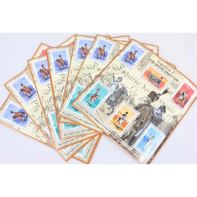 LOT 25 BLOCS N° 72 NAPOLÉON 1ER EMPEREUR TIMBRES NEUFS** 0.50€ X 6 FACIALE 75€ - Photo 1/4