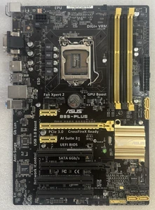 ASUS B85-PLUS | Sockel LGA1151 DDR3 | ATX Mainboard mit I/O Shield #406 - Afbeelding 1 van 4