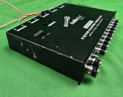 AUDIOPIPE® EQ-909X 9-BAND IN-DASH 1/2-DIN CAR GRAPHIC EQUALIZER TESTED (E10) - Image 1 of 4
