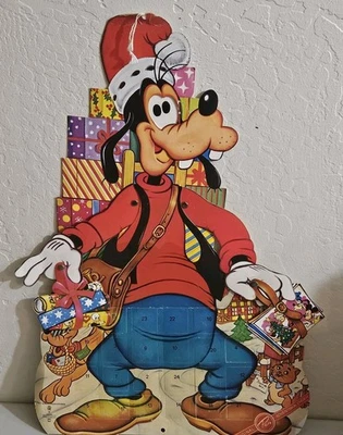 Calendario de Adviento Pea Walt Disney Goofy Calendario de Adviento De Colección - RARO Foto 1 de 4