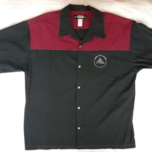 VTG BC Ethic Speed Shop Shirt Mens 3XL Rock Hall Staff Bowling Button Up USA - Picture 1 of 13