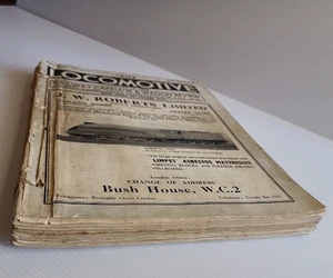12x vintage 1939 The Locomotive Magazine & Railway Carriage and Wagon Review - Picture 1 of 16