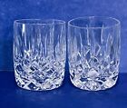 Gorham Cut Crystal LADY ANNE (4) Double Old Fashion Glasses 4" Mint Retired