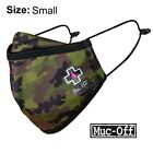 MUC-OFF - REUSABLE FACE MASK - CAMO - SIZE SMALL - 