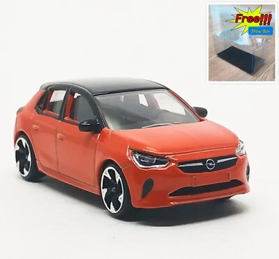 Majorette OPEL Corsa Dark Orange - Black Roof 1:55 (3") Wheels 5LST2T no Package - Image 1 of 4