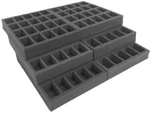 Troop Tray Set for Navara figure case. Carry 120 troops on 25mm to 32mm bases - Picture 1 of 3