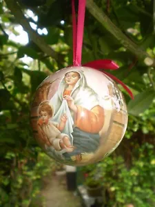 DECORACIÓN NAVIDEÑA CRISTIANA BELÉN NATIVIDAD HOLANDESA DECORACIÓN CON MARÍA Y JESÚS - Imagen 1 de 2