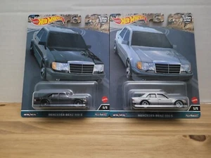 Hot Wheels Canyon Warriors Mercedes-Benz 500 E Chase Piece 0/5 And 5/5 - Picture 1 of 18