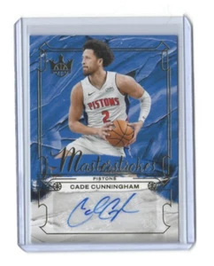 2024-25 Panini Court Kings Cade Cunningham Masterpieces Auto SP 18/99 MS-CUN - Imagen 1 de 2