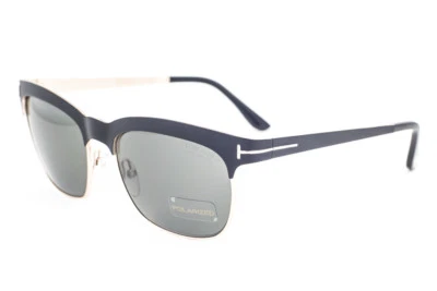 Gafas de sol polarizadas Tom Ford ELENA 437 05R negras doradas/verdes TF437 05R 54 mm Foto 1 de 3