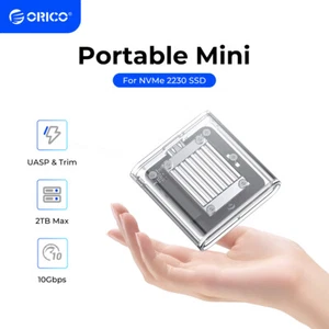 ORICO M.2 2230 NVMe SSD Enclosure, 10Gbps for iPhone 15 Pro Max ProRes - Picture 1 of 11
