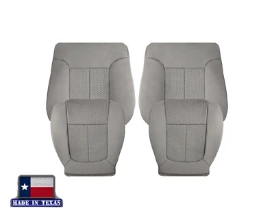 2009 2010 For Ford F150 XLT Gray Cloth Fabric Material Replacement Seat Covers - Image 1 of 4