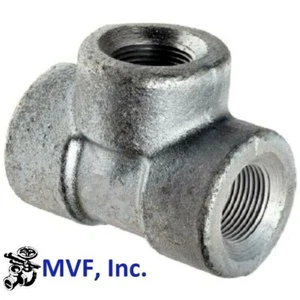 1/4" 2000# Threaded (NPT) Tee A105 Forged Steel Pipe Fitting <FS030211NS - Picture 1 of 5