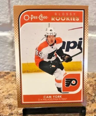 Cam York 2021-22 O-Pee-Chee Gold Glossy Rookie #R-3 MC - Image 1 of 2