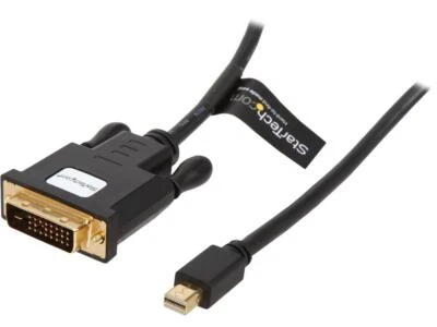 StarTech.com MDP2DVIMM6BS 6 ft Mini DisplayPort to DVI Active Adapter Converter - Image 1 of 3