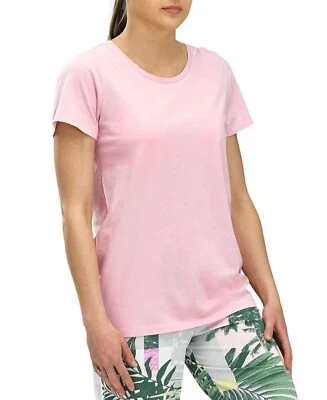 Camiseta pijama manga corta cuello redondo tono rosa elige talla Foto 1 de 2