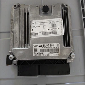 VW Caddy Engine Control Unit 04L906016GQ 04L906309K Dfsb 2,0 Tdi DSG Fwd - Picture 1 of 2