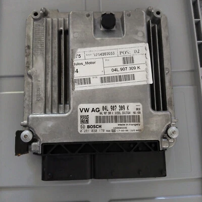 VW Caddy Engine Control Unit 04L906016GQ 04L906309K Dfsb 2,0 Tdi DSG Fwd - Image 1 of 2