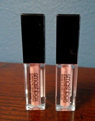 SMASHBOX Lot Always On Liquid Lipstick AUDITION (Neutral Rose) Travel Purse Size - Image 1 of 2