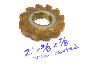 RE-TIPPED CARBIDE TIPPED MILLING CUTTER 2.00" Dia x .375" Width x .875" Hole - Picture 1 of 1