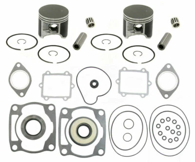 Arctic Cat ZR 500 SPI Pistons Full Gaskets Bearings Crank Seals 71mm 2001 2002 - Image 1 of 4