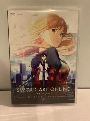 [ENGLISH] Sword Art Online Ordinal Scale DVD ANIPLEX RARE HTF OOP Foto 1 de 4