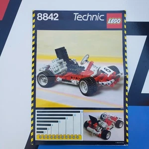 LEGO Playset Vintage Manuale Istruzioni Libretto Pneumatico Technic 8842 Libro 1984 - Foto 1 di 3