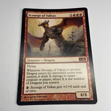 MTG Scourge Of Valkas - M14 - Mythic Rare Red Card